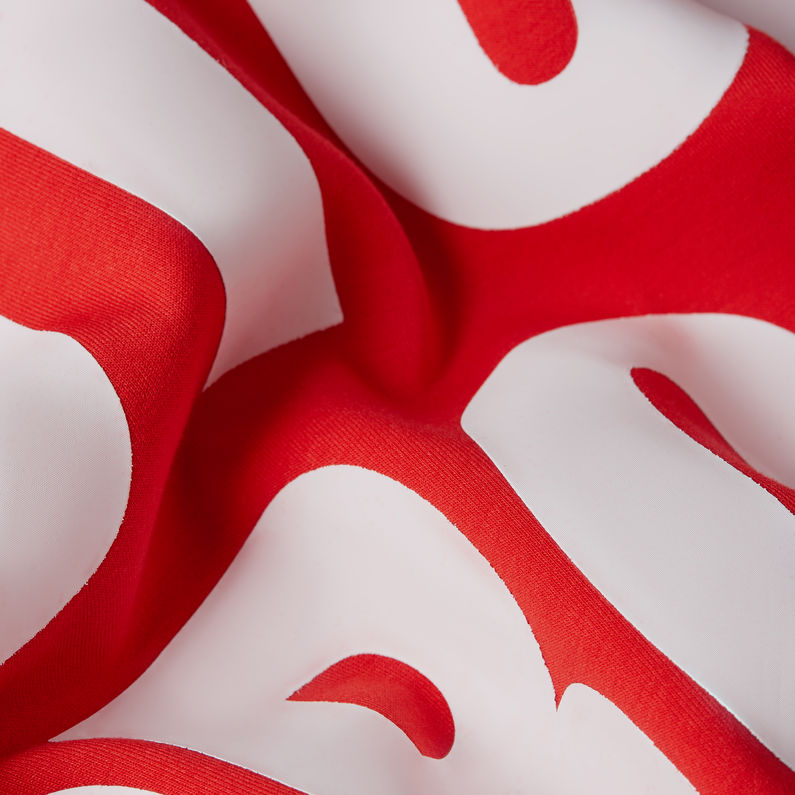 G-STAR Outlet Sudadera WVB Unisex Cropped Rojo