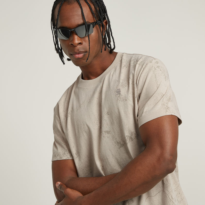 G-STAR Outlet Camiseta Wash Allover Multi color