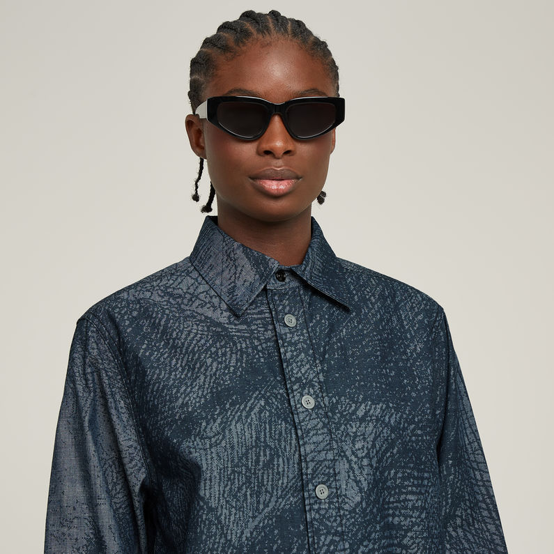 G-STAR Outlet Rembrandt Unisex Denim Shirt Multi color