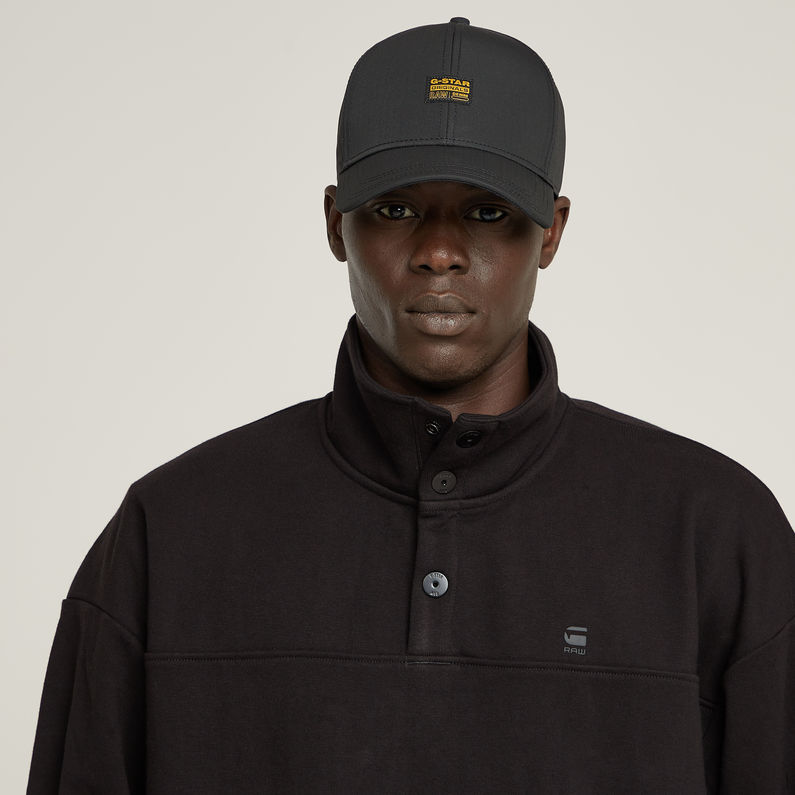 G-STAR Outlet Sudadera Snap Button Loose Negro