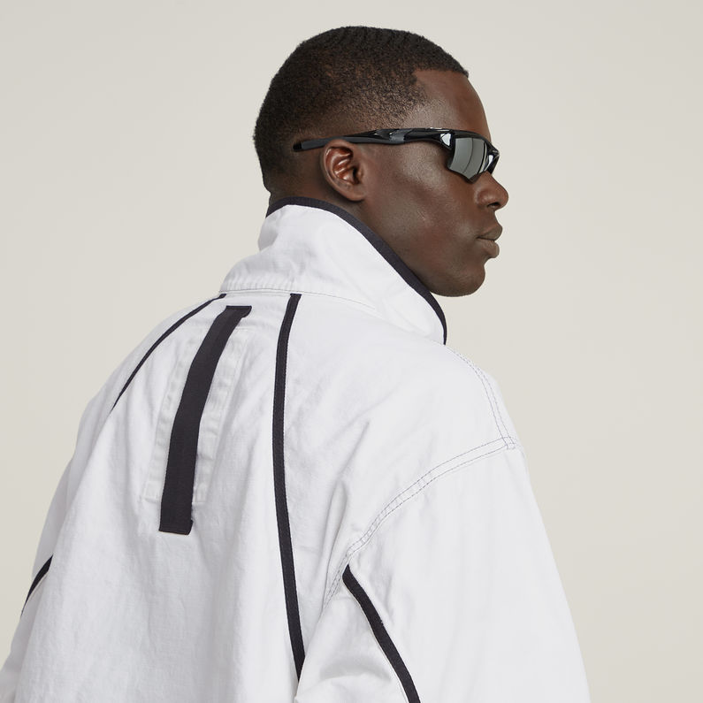G-STAR Outlet Parachute Anorak White