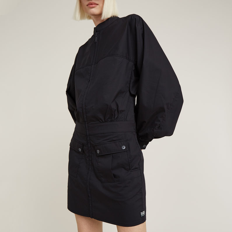 G-STAR Outlet Macro Balloon Dress Black