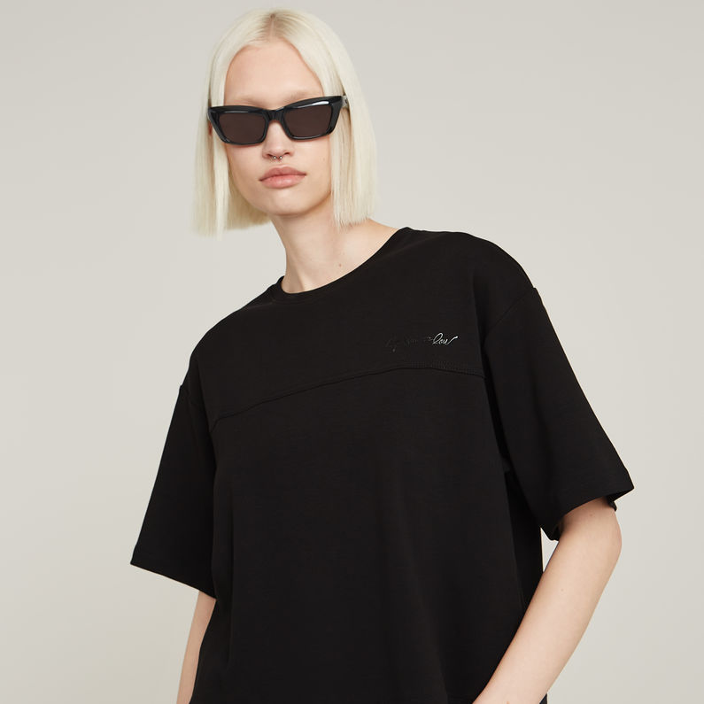G-STAR Outlet G-Script Loose Top Black