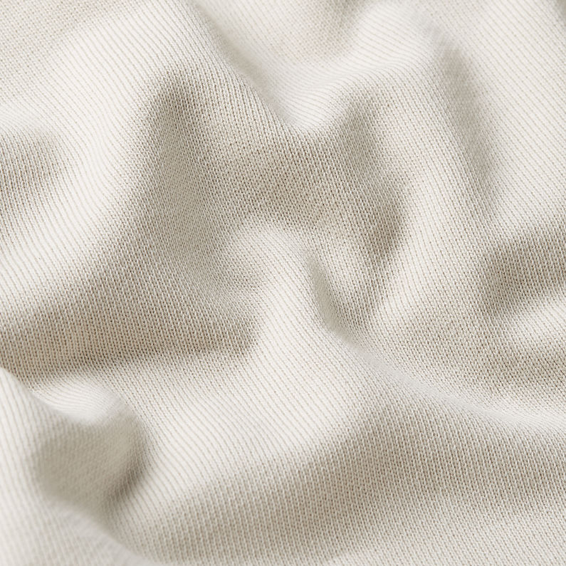 G-STAR Outlet Sudadera Substance Back Graphic Relaxed Blanco