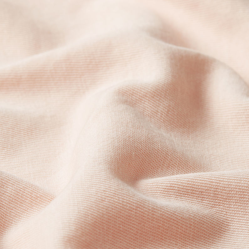 G-STAR Outlet Eyben Slim V-Neck Top 2.0 Pink