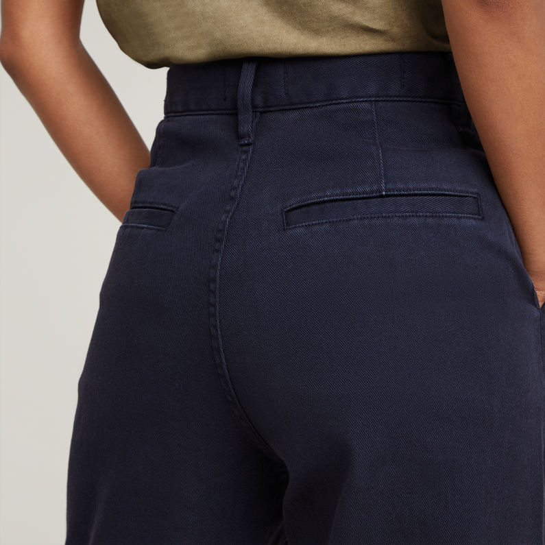 G-STAR Outlet Chino Deck 2.0 High Loose Azul oscuro