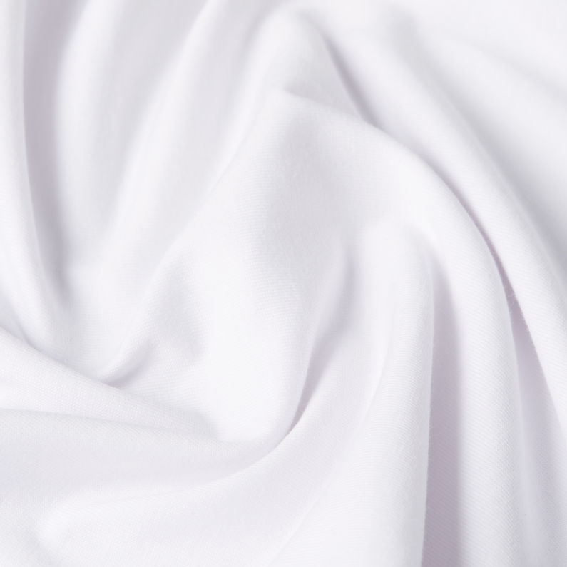 G-STAR Outlet Text Chest T-Shirt White