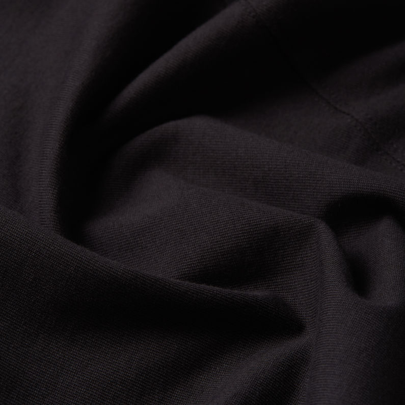G-STAR Outlet Camiseta Seam Detail Loose Negro