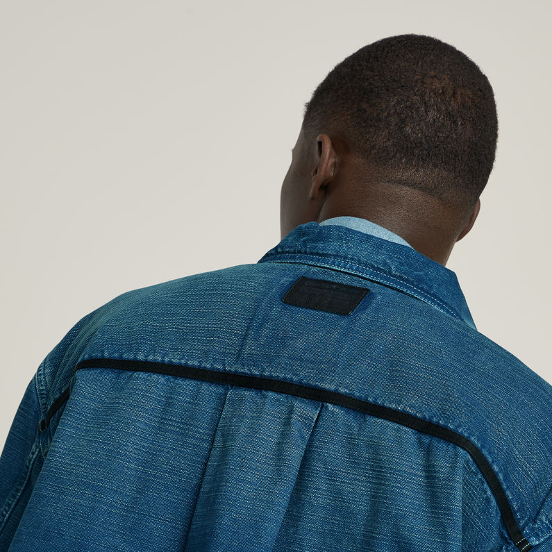 G-STAR Outlet Oversized Chore Jacket Medium blue