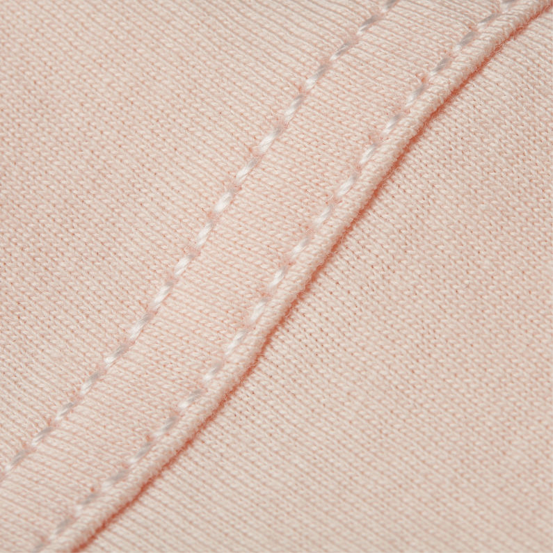 G-STAR Outlet Top holgado con costura horizontal Rosa