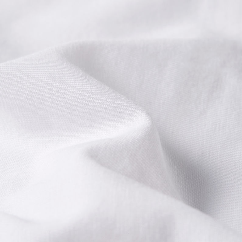 G-STAR Outlet Top holgado con costura horizontal Blanco