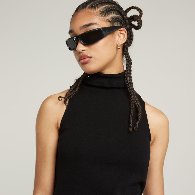 G-STAR Outlet NY RAW Slim Knitted Top Black