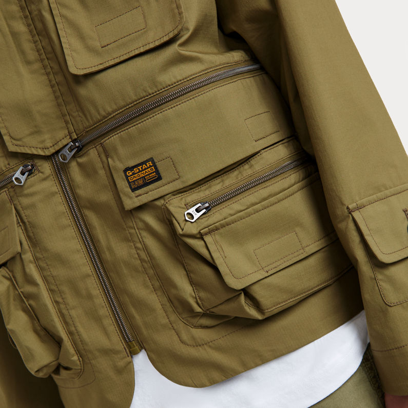 G-STAR Outlet P-35T Modular Jacket Green