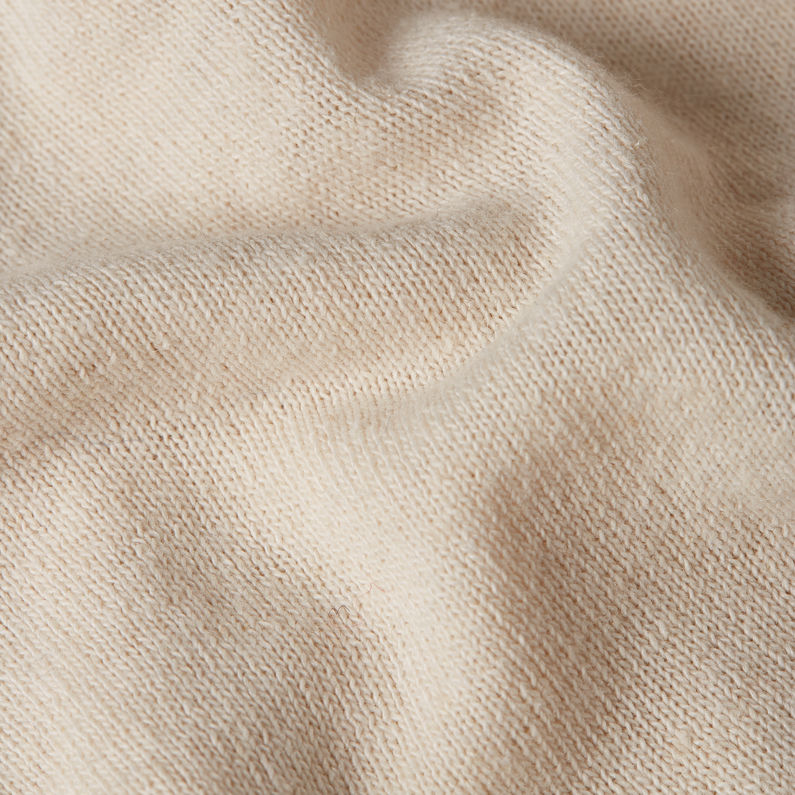 G-STAR Outlet Premium Core Knitted Sweater White