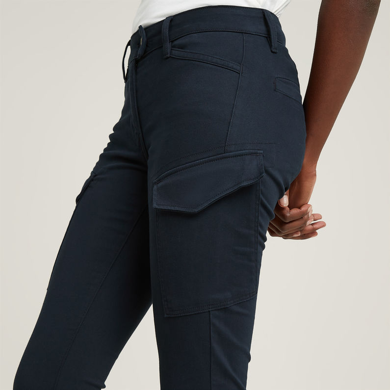 G-STAR Outlet Blossite G-Shape Army High Skinny Pants Dark blue