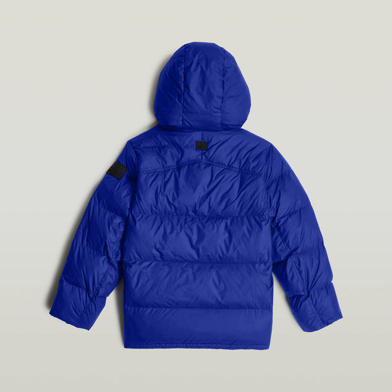 G-STAR Outlet Boys Whistler Padded Hooded Jacket Medium blue
