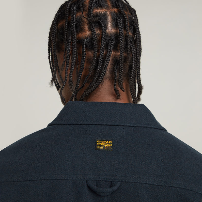 G-STAR Outlet GPO Zip Overshirt Dark blue