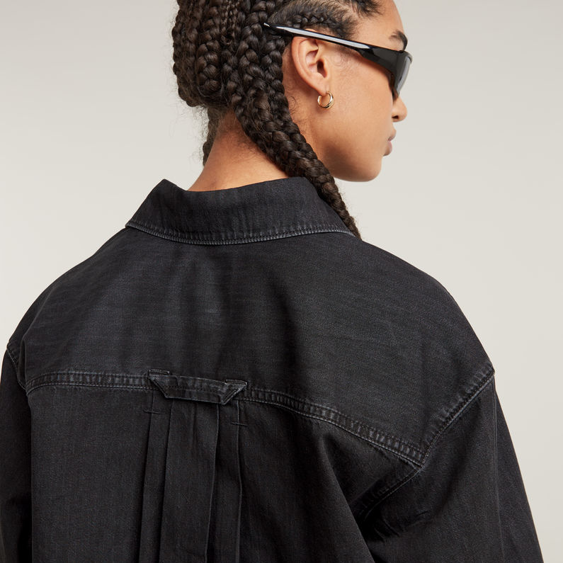 G-STAR Outlet Cropped Shirt Black