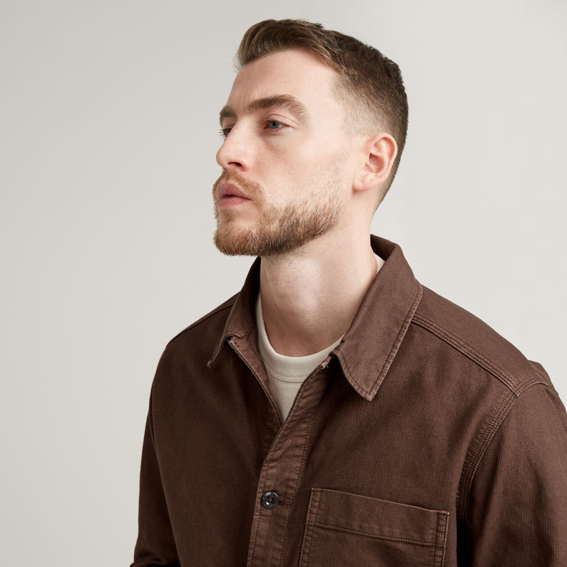 G-STAR Outlet One Pocket Relaxed Shirt Red