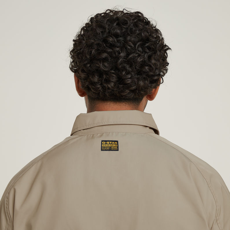 G-STAR Outlet Coach Jacket Beige