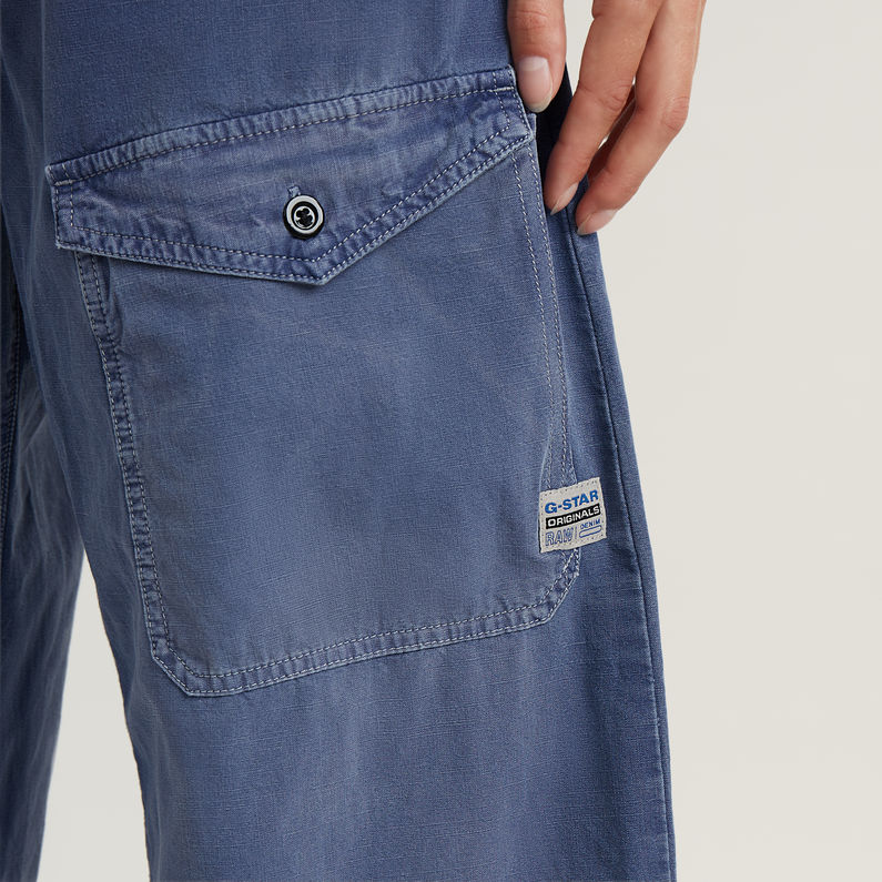 G-STAR Outlet Belted Cargo Loose Jeans Medium blue