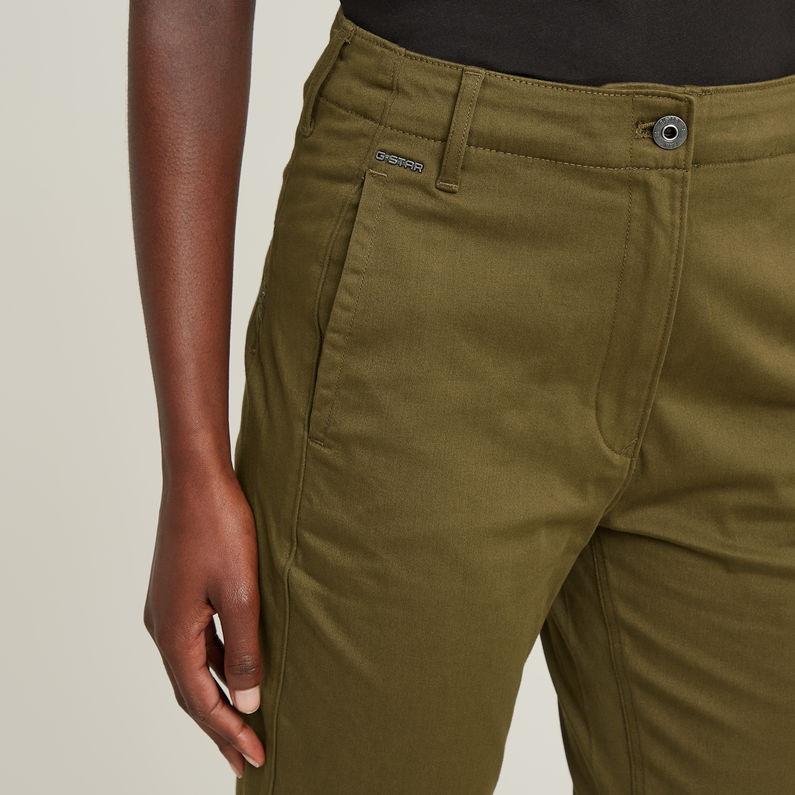 G-STAR Outlet Weld High Skinny Pants Green