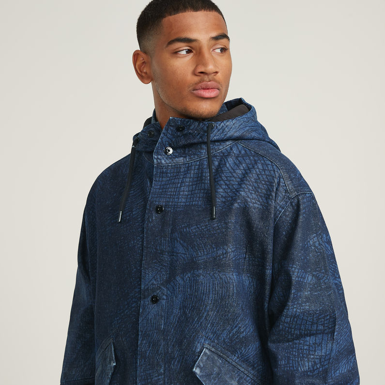 G-STAR Outlet Rembrandt Unisex Denim Parka Multi color