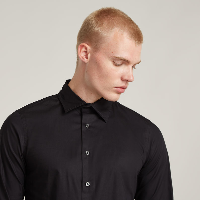 G-STAR Outlet Camisa Slim Negro