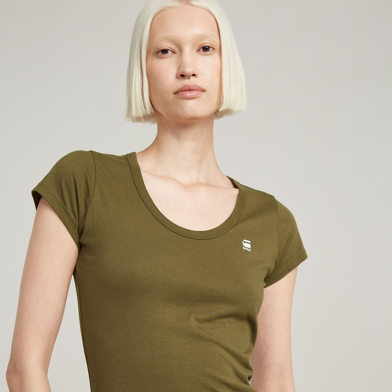 G-STAR Outlet Slim Top Green