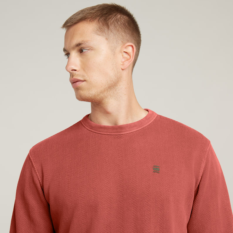 G-STAR Outlet Overdyed Sweater Red