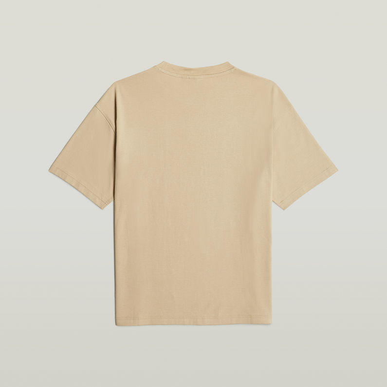 G-STAR Outlet Camiseta Boxy para Niños Beige