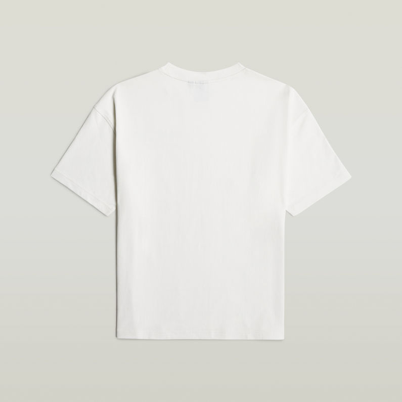 G-STAR Outlet Camiseta Boxy para Niños Blanco