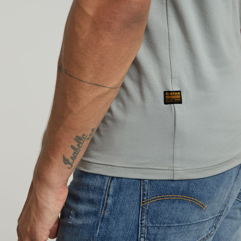 G-STAR Outlet Slim Base T-Shirt Grey