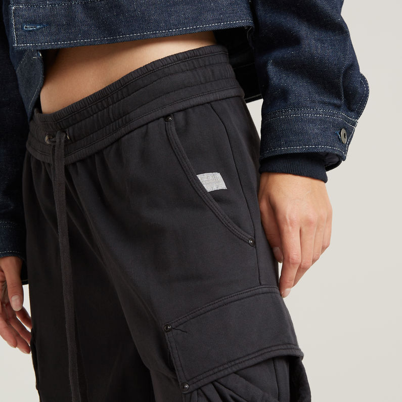 G-STAR Outlet Lightweight Utility Loose Sweat Pants Black