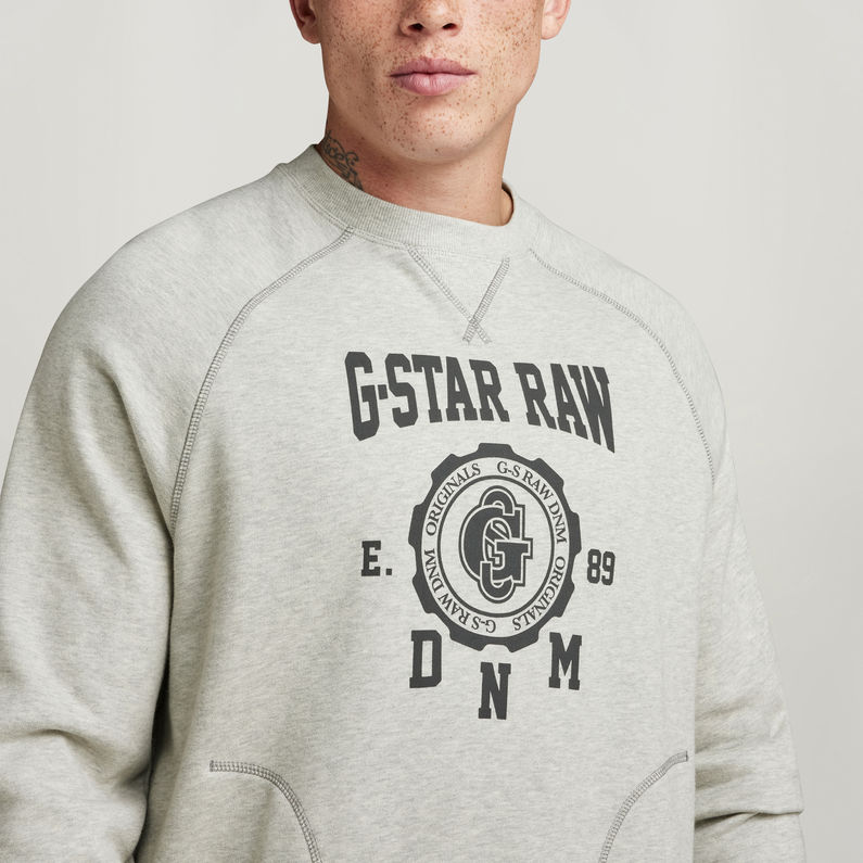 G-STAR Outlet Collegic Raglan Loose Sweater Multi color