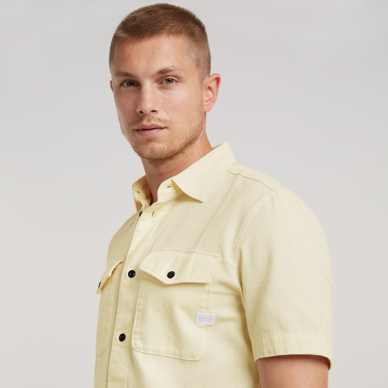 G-STAR Outlet Marine Slim Shirt Beige