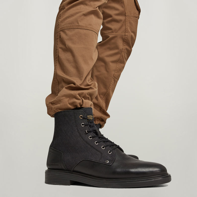 G-STAR Outlet Rovic Zip 3D Regular Tapered Pants Brown