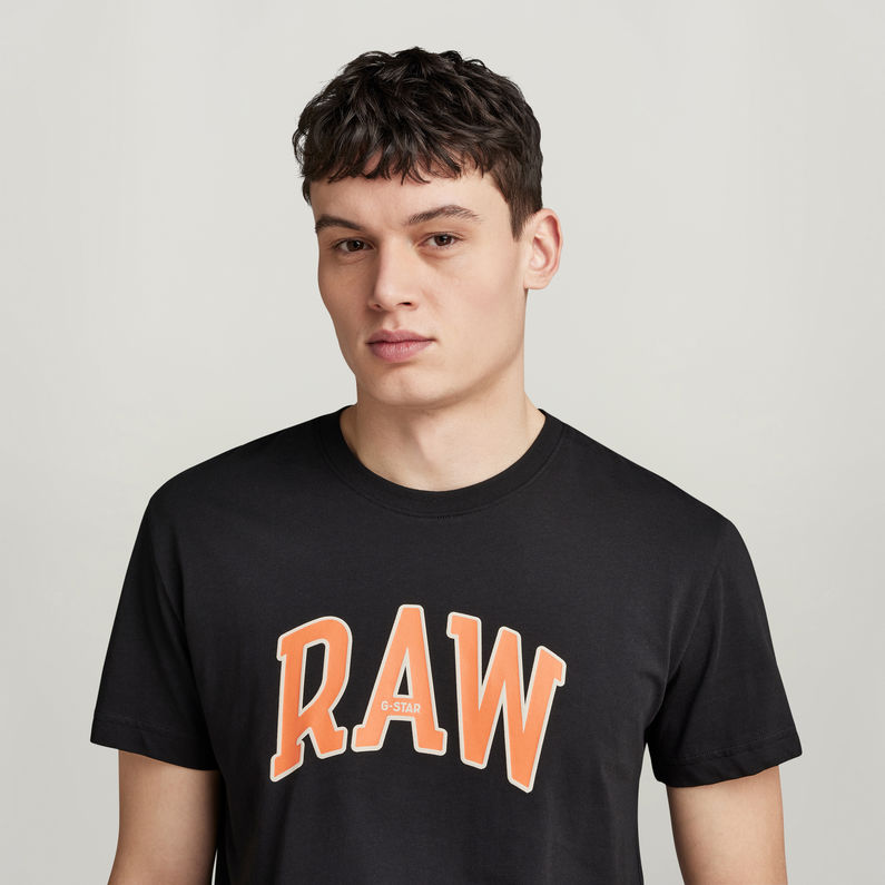 G-STAR Outlet Camiseta Puff RAW Graphic Negro