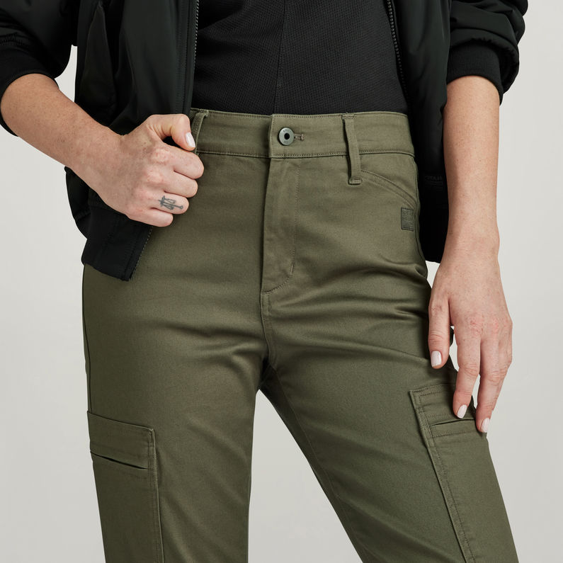 G-STAR Outlet Skinny Cargo Pants Green