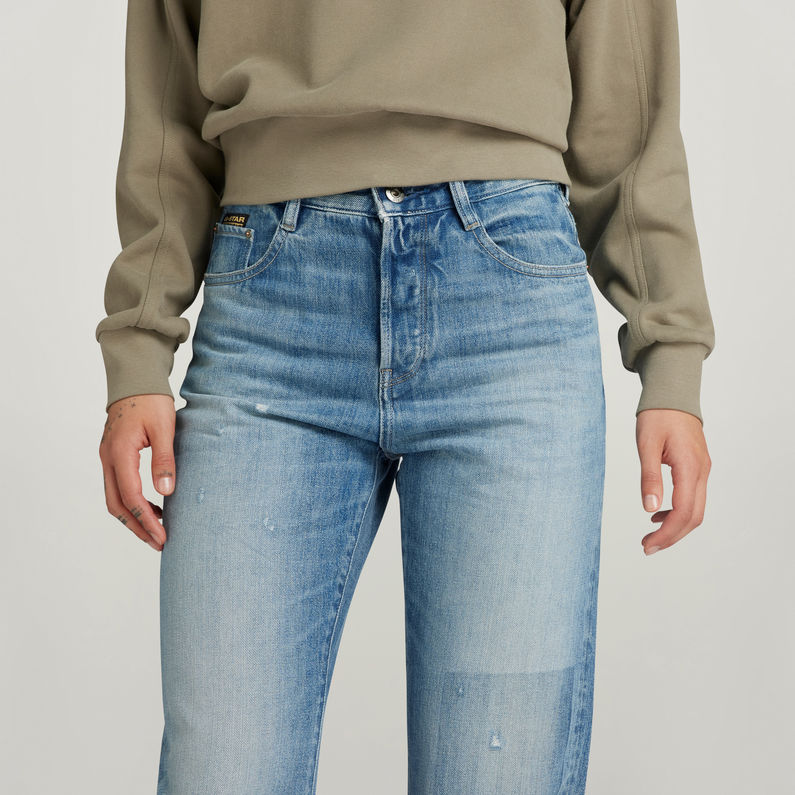 G-STAR Outlet Jeans Viktoria High Straight Azul intermedio