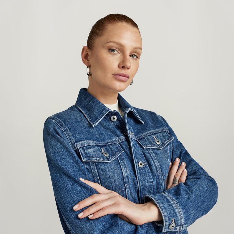 G-STAR Outlet Chaqueta True Denim Azul oscuro