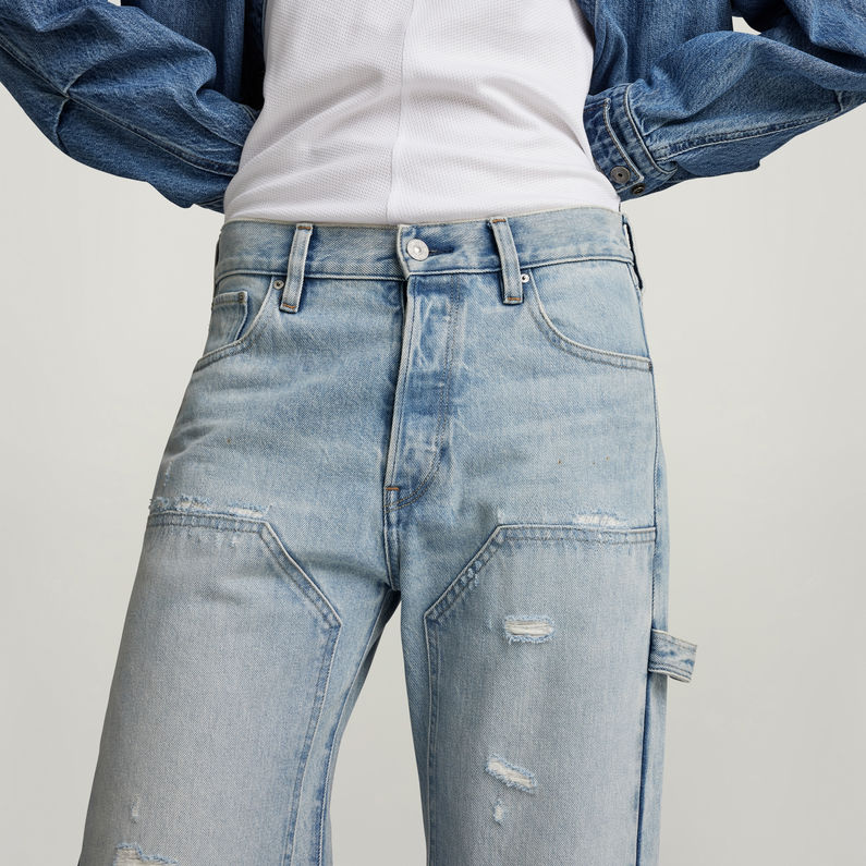 G-STAR Outlet Bowey Carpenter Loose Jeans Light blue