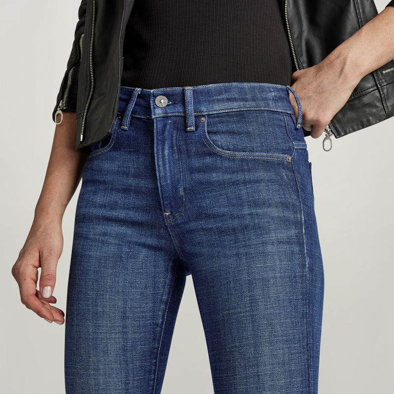 G-STAR Outlet Lhana Skinny Split Jeans Medium blue