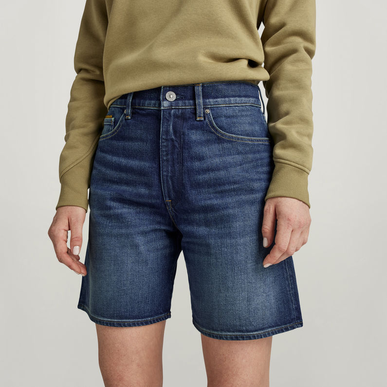 G-STAR Outlet High Bermuda Shorts Clean Edge Dark blue