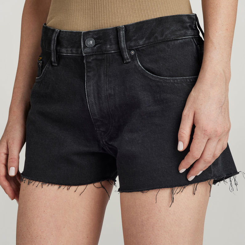 G-STAR Outlet True Shorts Raw Edge Black