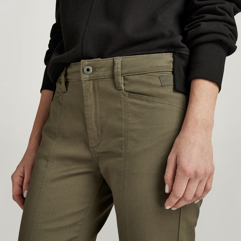 G-STAR Outlet High Skinny Pants Green