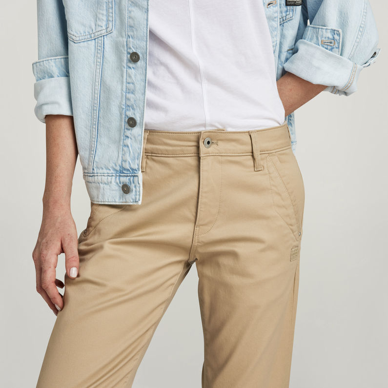 G-STAR Outlet Kate Boyfriend Pants Brown