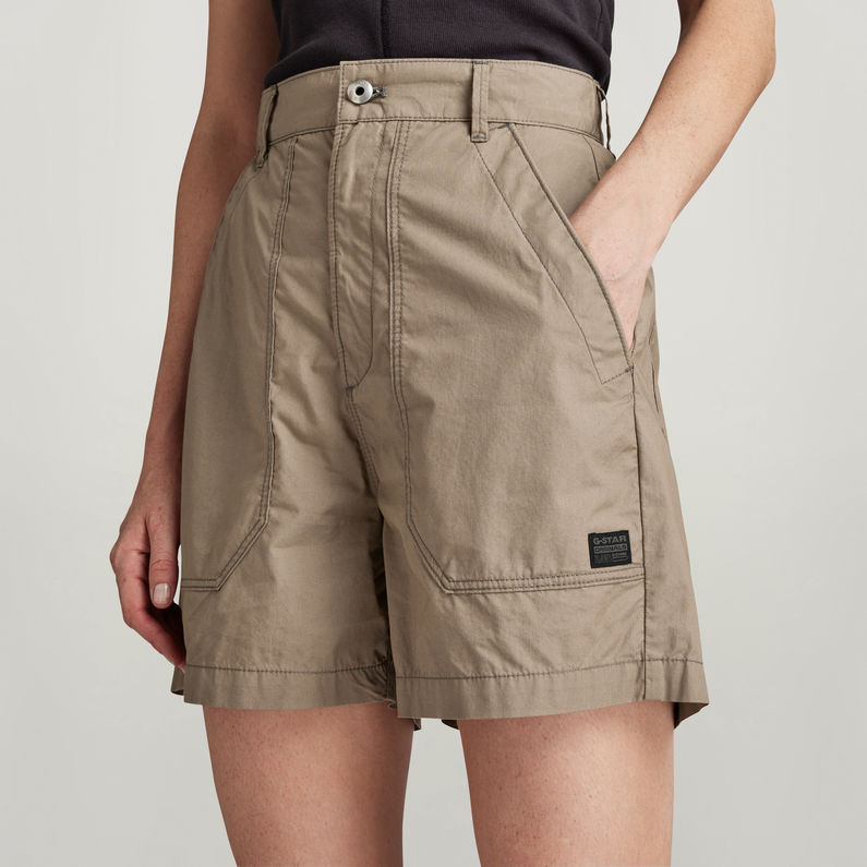 G-STAR Outlet Fatigue Shorts Brown
