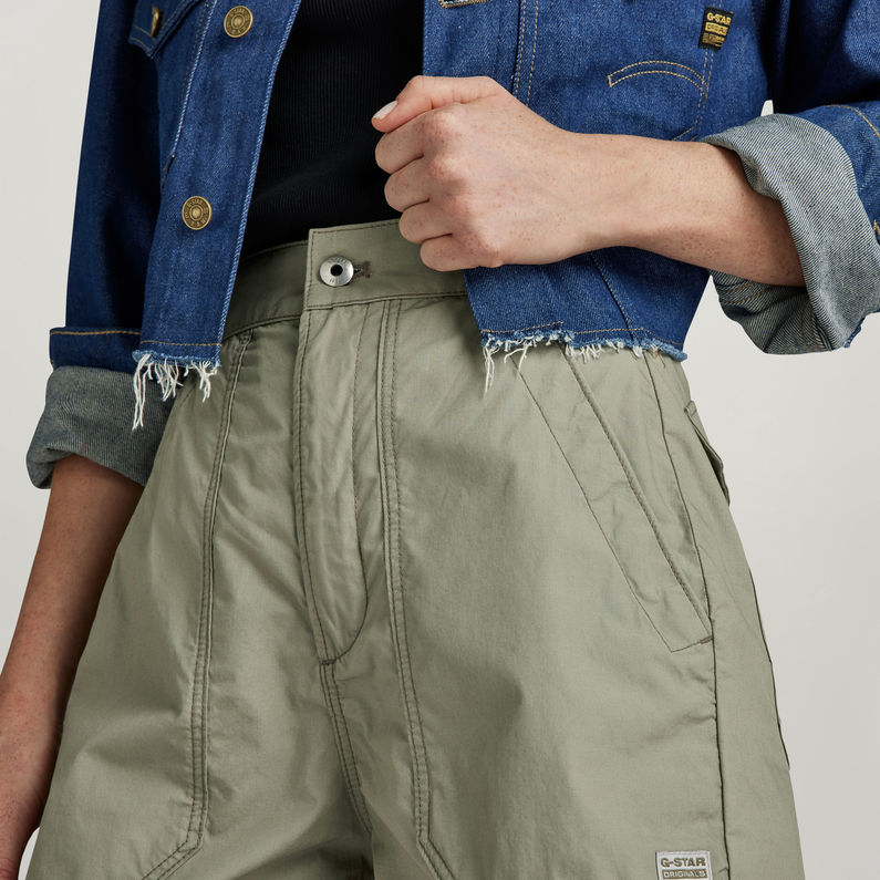 G-STAR Outlet Fatigue Shorts Green