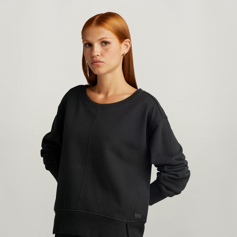 G-STAR Outlet Constructed Loose Sweater Black